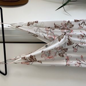 Lush floral print jumpsuit